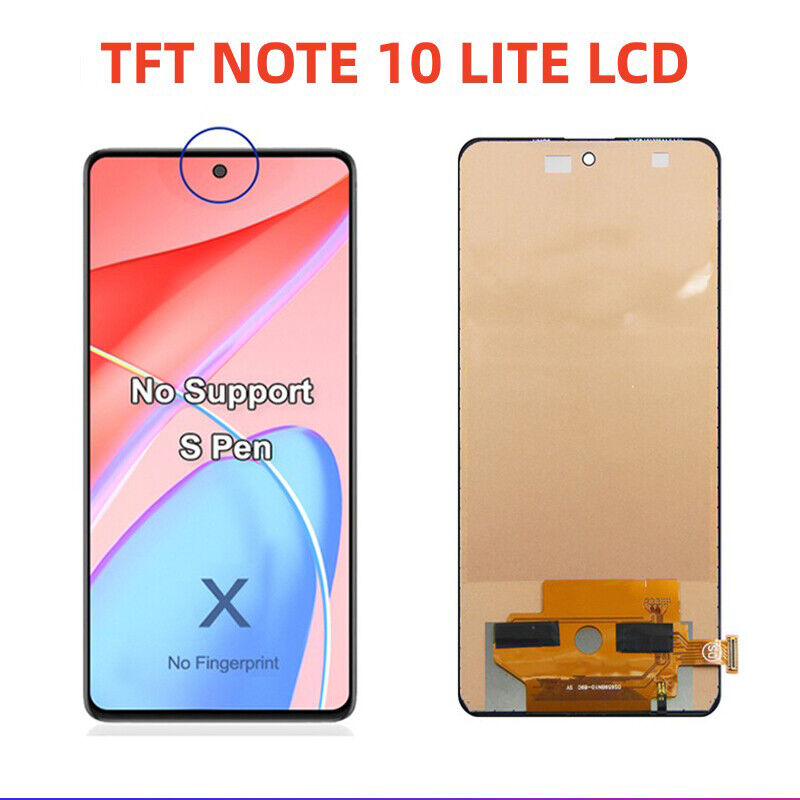 For Samsung Galaxy Note 10 Lite TFT Display Touch Screen