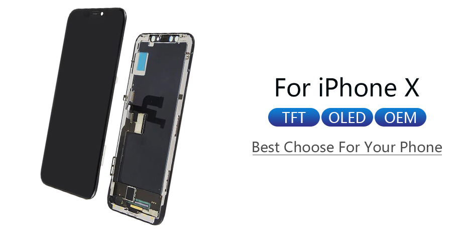 For iPhone X 5.8 OLED Screen for  Replacement